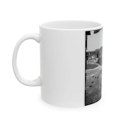 Charleston, S.C. Interior Of Fort Sumter, With Gabion Reinforcements (U.S. Civil War) White Coffee Mug - Go Mug Yourself