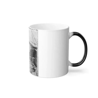 Charleston, S.C. Interior of Fort Sumter With Gabions; Another View (U.S. Civil War) Color Changing Coffee Mug 11oz - Go Mug Yourself