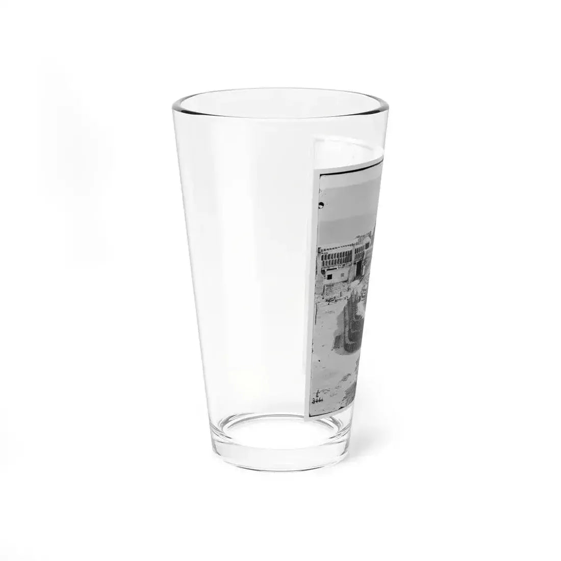 Charleston, S.C. Interior Of Fort Sumter With Gabions; Another View (U.S. Civil War) Pint Glass 16oz - Go Mug Yourself