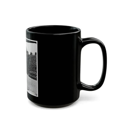Charleston, S.C. Interior View Of Castle Pinckney (U.S. Civil War) Black Coffee Mug - Go Mug Yourself