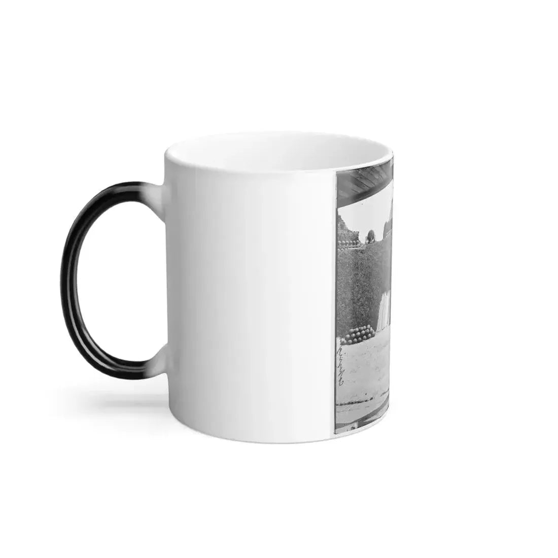Charleston, S.C. Interior View of Castle Pinckney (U.S. Civil War) Color Changing Coffee Mug 11oz - Go Mug Yourself