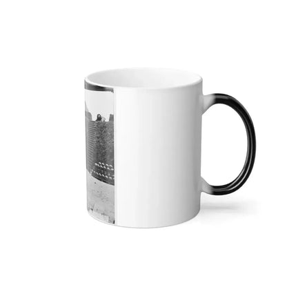 Charleston, S.C. Interior View of Castle Pinckney (U.S. Civil War) Color Changing Coffee Mug 11oz - Go Mug Yourself