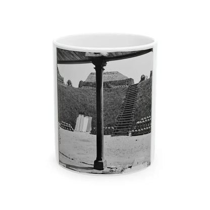 Charleston, S.C. Interior View Of Castle Pinckney (U.S. Civil War) White Coffee Mug 11oz - Go Mug Yourself