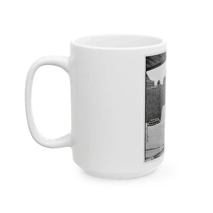 Charleston, S.C. Interior View Of Castle Pinckney (U.S. Civil War) White Coffee Mug - Go Mug Yourself