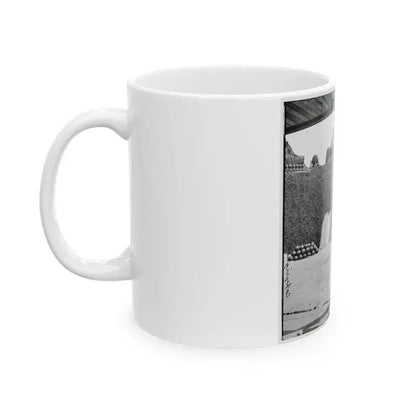 Charleston, S.C. Interior View Of Castle Pinckney (U.S. Civil War) White Coffee Mug - Go Mug Yourself
