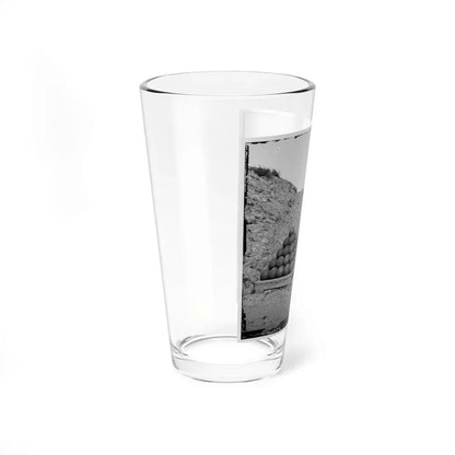 Charleston, S.C. Interior View Of Fort Johnson, With Stacks Of Shot (U.S. Civil War) Pint Glass 16oz - Go Mug Yourself