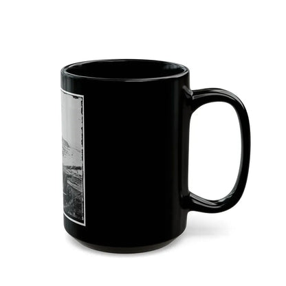 Charleston, S.C. Interior View Of Fort Moultrie, Looking Eastward (U.S. Civil War) Black Coffee Mug - Go Mug Yourself