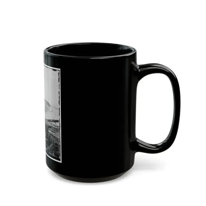 Charleston, S.C. Interior View Of Fort Moultrie, Looking Eastward (U.S. Civil War) Black Coffee Mug - Go Mug Yourself