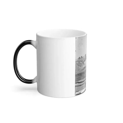 Charleston, S.C. Interior View of Fort Moultrie, Looking Eastward (U.S. Civil War) Color Changing Coffee Mug 11oz - Go Mug Yourself