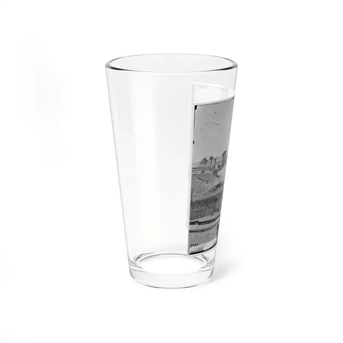Charleston, S.C. Interior View Of Fort Moultrie, Looking Eastward (U.S. Civil War) Pint Glass 16oz - Go Mug Yourself