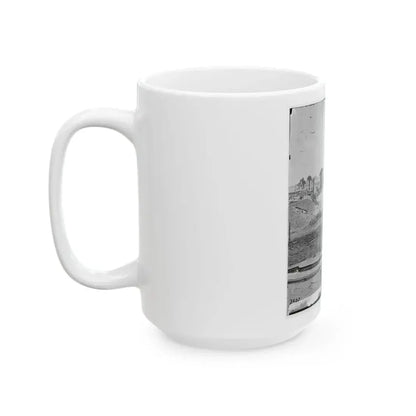 Charleston, S.C. Interior View Of Fort Moultrie, Looking Eastward (U.S. Civil War) White Coffee Mug - Go Mug Yourself