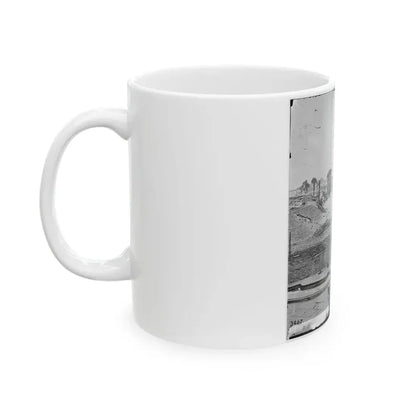 Charleston, S.C. Interior View Of Fort Moultrie, Looking Eastward (U.S. Civil War) White Coffee Mug - Go Mug Yourself