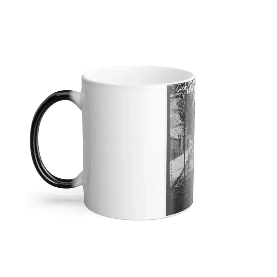 Charleston, S.C. Meeting Street, Near Broad; St. Michael's Church in Middle Distance (U.S. Civil War) Color Changing Coffee Mug 11oz - Go Mug Yourself