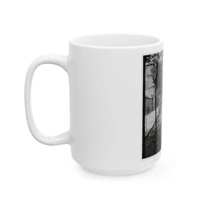 Charleston, S.C. Meeting Street, Near Broad; St. Michael's Church In Middle Distance (U.S. Civil War) White Coffee Mug - Go Mug Yourself
