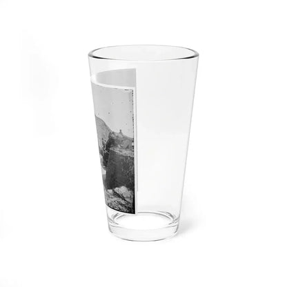 Charleston, S.C. Mounted Gun, Parapet Of Fort Moultrie (U.S. Civil War) Pint Glass 16oz - Go Mug Yourself