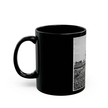 Charleston, S.C. O'connor House (180 Broad Street), In Which Union Officers Were Confined Under Fire (U.S. Civil War) Black Coffee Mug - Go Mug Yourself