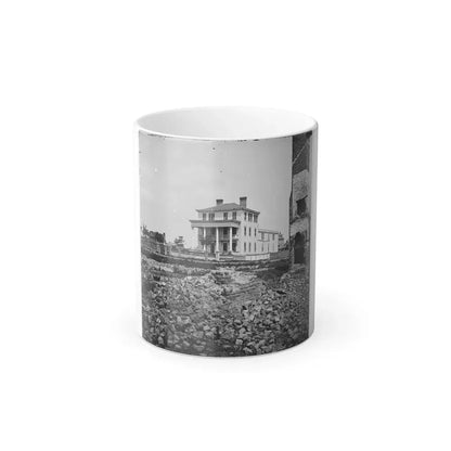 Charleston, S.C. O'connor House (180 Broad Street), in Which Union Officers Were Confined Under Fire (U.S. Civil War) Color Changing Coffee Mug 11oz - Go Mug Yourself