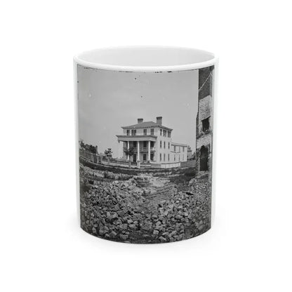 Charleston, S.C. O'connor House (180 Broad Street), In Which Union Officers Were Confined Under Fire (U.S. Civil War) White Coffee Mug 11oz - Go Mug Yourself