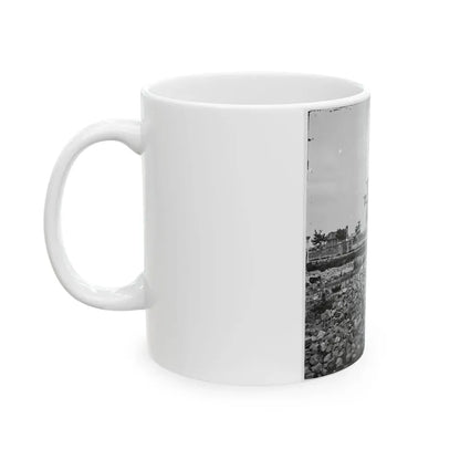 Charleston, S.C. O'connor House (180 Broad Street), In Which Union Officers Were Confined Under Fire (U.S. Civil War) White Coffee Mug - Go Mug Yourself
