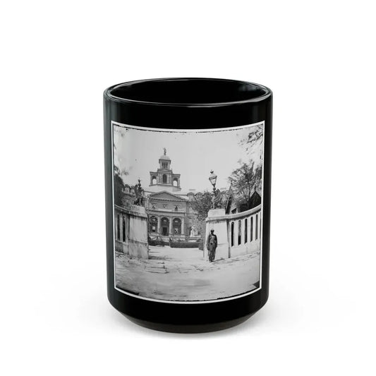 Charleston, S.C. Orphan Asylum (160 Calhoun Street) (U.S. Civil War) Black Coffee Mug 15oz - Go Mug Yourself