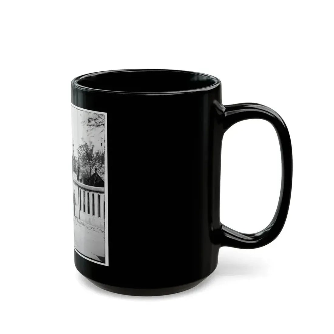 Charleston, S.C. Orphan Asylum (160 Calhoun Street) (U.S. Civil War) Black Coffee Mug - Go Mug Yourself