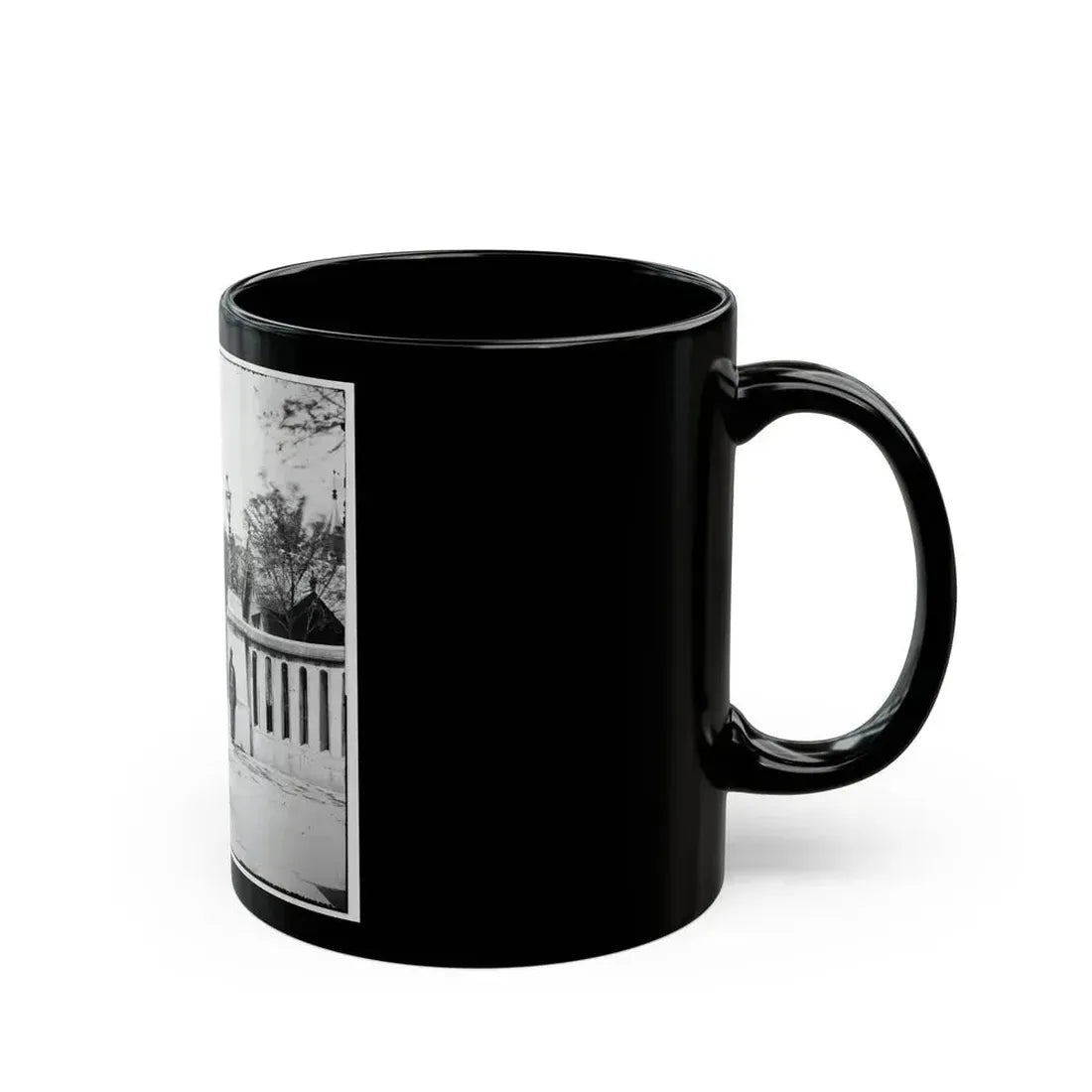 Charleston, S.C. Orphan Asylum (160 Calhoun Street) (U.S. Civil War) Black Coffee Mug - Go Mug Yourself
