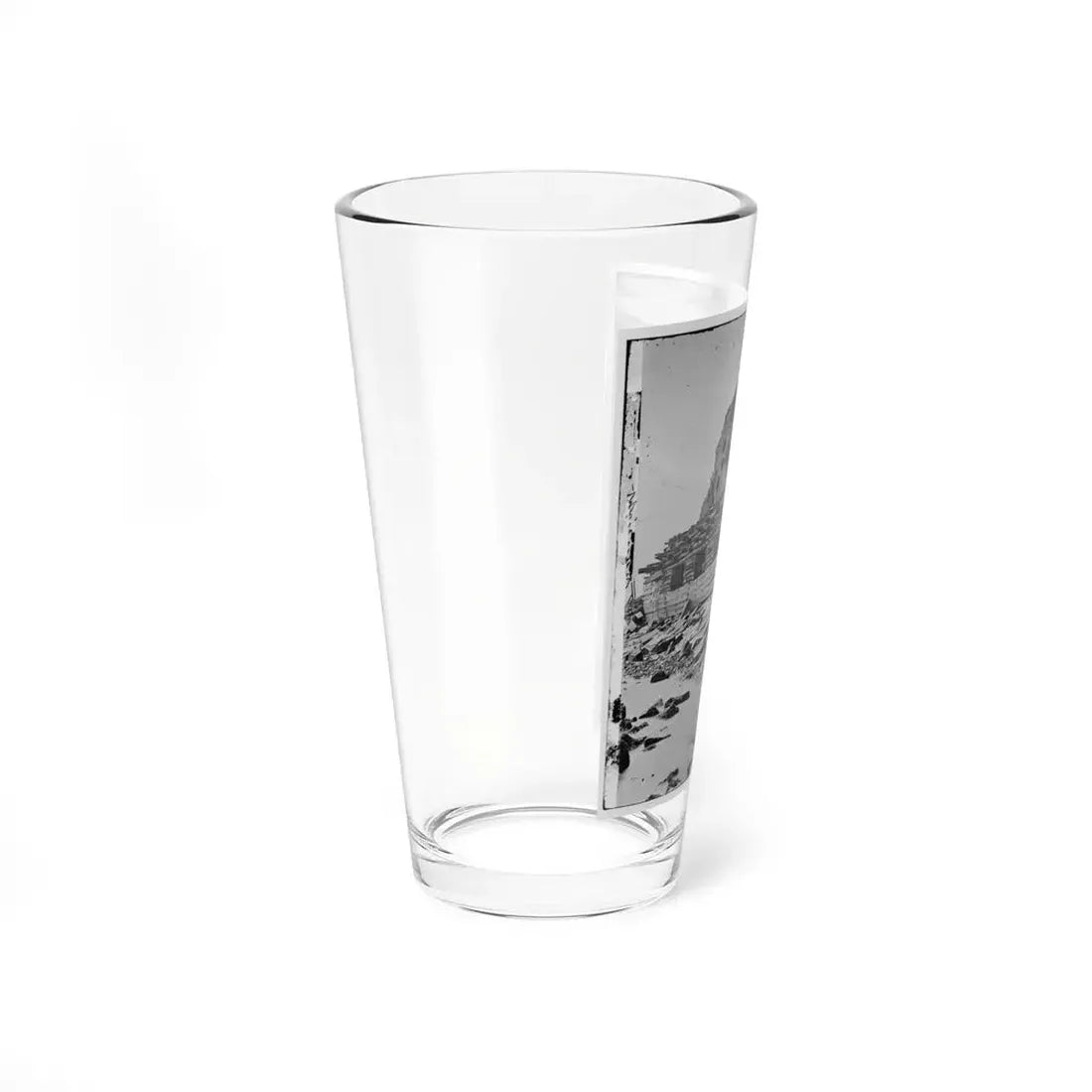 Charleston, S.C. Palmetto Reinforcements On The Channel Side Of Fort Sumter (U.S. Civil War) Pint Glass 16oz - Go Mug Yourself