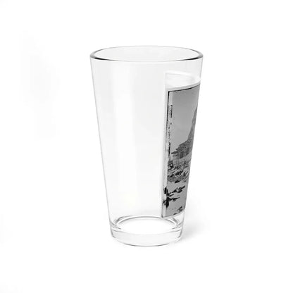 Charleston, S.C. Palmetto Reinforcements On The Channel Side Of Fort Sumter (U.S. Civil War) Pint Glass 16oz - Go Mug Yourself