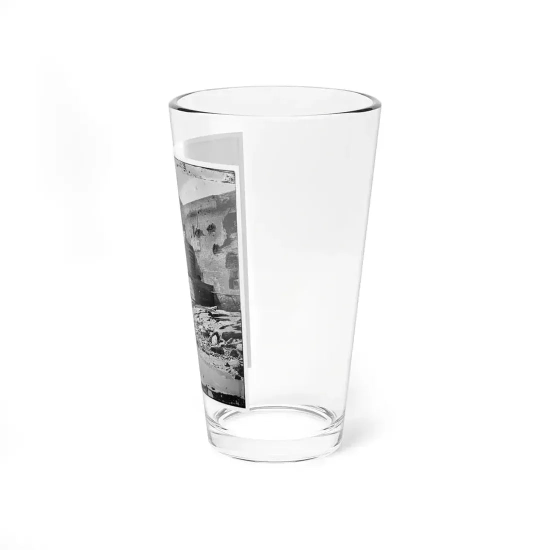 Charleston, S.C. Palmetto Reinforcements On The Channel Side Of Fort Sumter (U.S. Civil War) Pint Glass 16oz - Go Mug Yourself