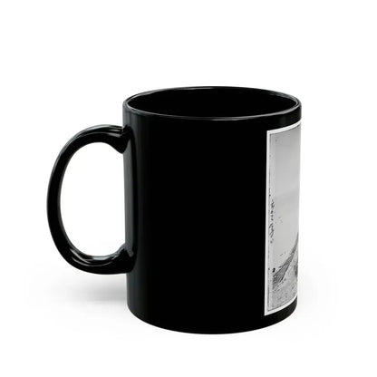 Charleston, S.C. Parapet Of Fort Sumter Looking Toward Morris Island (U.S. Civil War) Black Coffee Mug - Go Mug Yourself