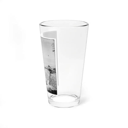 Charleston, S.C. Parapet Of Fort Sumter Looking Toward Morris Island (U.S. Civil War) Pint Glass 16oz - Go Mug Yourself