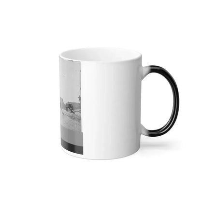 Charleston, S.C. Parapet of Fort Sumter, With Stacks of Ammunition (U.S. Civil War) Color Changing Coffee Mug 11oz - Go Mug Yourself