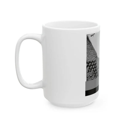 Charleston, S.C. Parapet Of Fort Sumter, With Stacks Of Ammunition (U.S. Civil War) White Coffee Mug - Go Mug Yourself