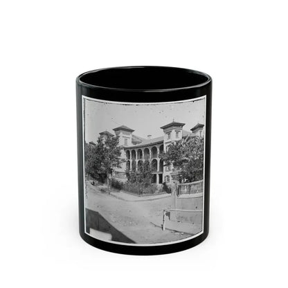 Charleston, S.C. Roper's Hospital; A Closer View (U.S. Civil War) Black Coffee Mug 11oz - Go Mug Yourself