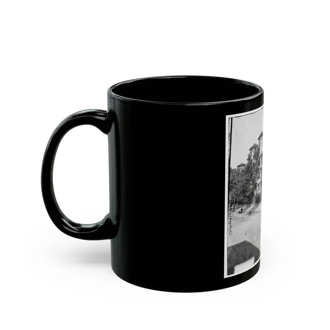 Charleston, S.C. Roper's Hospital; A Closer View (U.S. Civil War) Black Coffee Mug - Go Mug Yourself