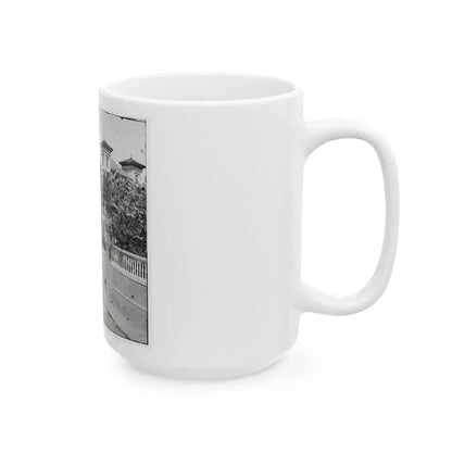 Charleston, S.C. Roper's Hospital; A Closer View (U.S. Civil War) White Coffee Mug - Go Mug Yourself