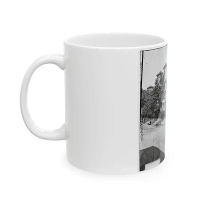 Charleston, S.C. Roper's Hospital; A Closer View (U.S. Civil War) White Coffee Mug - Go Mug Yourself