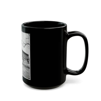 Charleston, S.C. Ruins Of The North Eastern Railroad Depot (U.S. Civil War) Black Coffee Mug - Go Mug Yourself