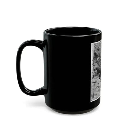 Charleston, S.C. Site Of The Night Attack On Fort Sumter, September 8, 1863 (U.S. Civil War) Black Coffee Mug - Go Mug Yourself