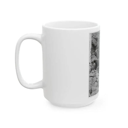 Charleston, S.C. Site Of The Night Attack On Fort Sumter, September 8, 1863 (U.S. Civil War) White Coffee Mug - Go Mug Yourself