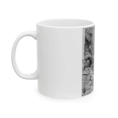 Charleston, S.C. Site Of The Night Attack On Fort Sumter, September 8, 1863 (U.S. Civil War) White Coffee Mug - Go Mug Yourself