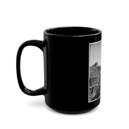 Charleston, S.C. South Battery; Dismantled Blakely Gun In Foreground (U.S. Civil War) Black Coffee Mug - Go Mug Yourself