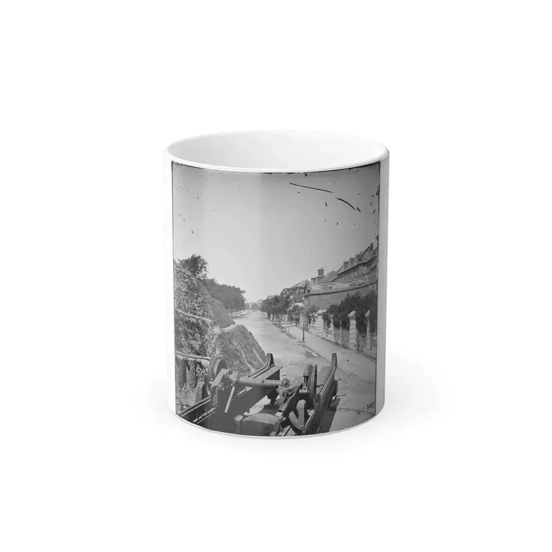 Charleston, S.C. South Battery; Dismantled Blakely Gun in Foreground (U.S. Civil War) Color Changing Coffee Mug 11oz Default Title 11oz - Go Mug Yourself