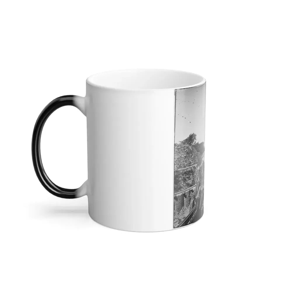 Charleston, S.C. South Battery; Dismantled Blakely Gun in Foreground (U.S. Civil War) Color Changing Coffee Mug 11oz - Go Mug Yourself