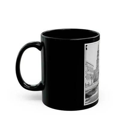 Charleston, S.C. St. Michael's Church (U.S. Civil War) Black Coffee Mug - Go Mug Yourself