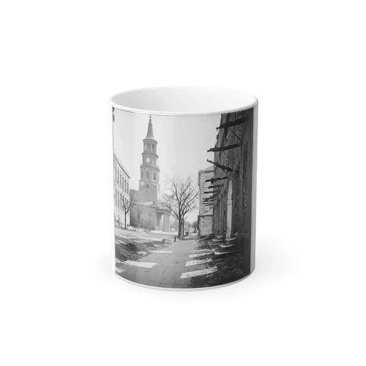 Charleston, S.C. St. Michael's Church (U.S. Civil War) Color Changing Coffee Mug 11oz Default Title 11oz - Go Mug Yourself