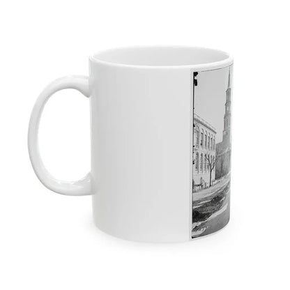 Charleston, S.C. St. Michael's Church (U.S. Civil War) White Coffee Mug - Go Mug Yourself