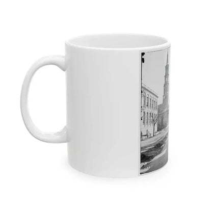 Charleston, S.C. St. Michael's Church (U.S. Civil War) White Coffee Mug - Go Mug Yourself