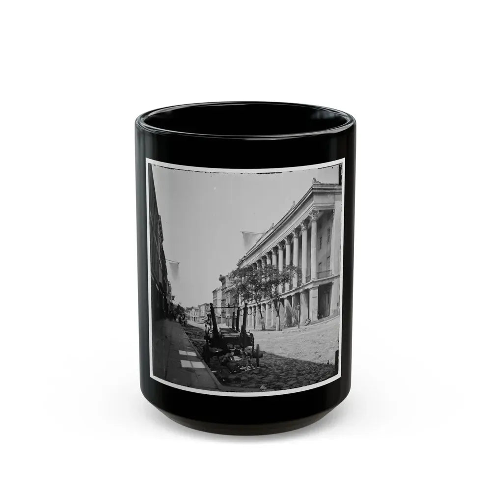 Charleston, S.C. The Charleston Hotel (200 Meeting Street) (U.S. Civil War) Black Coffee Mug 15oz - Go Mug Yourself