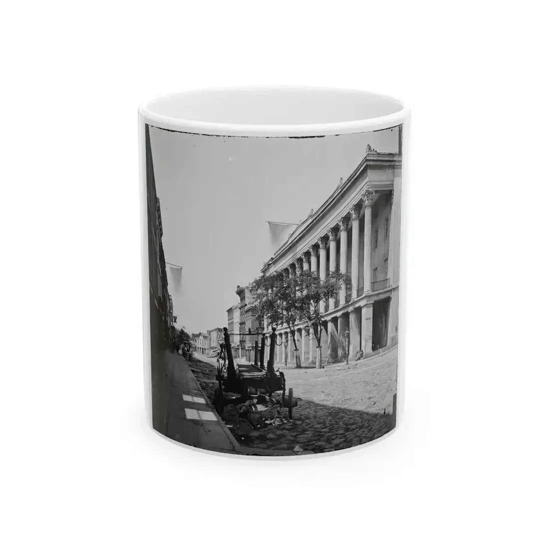 Charleston, S.C. The Charleston Hotel (200 Meeting Street) (U.S. Civil War) White Coffee Mug 11oz - Go Mug Yourself